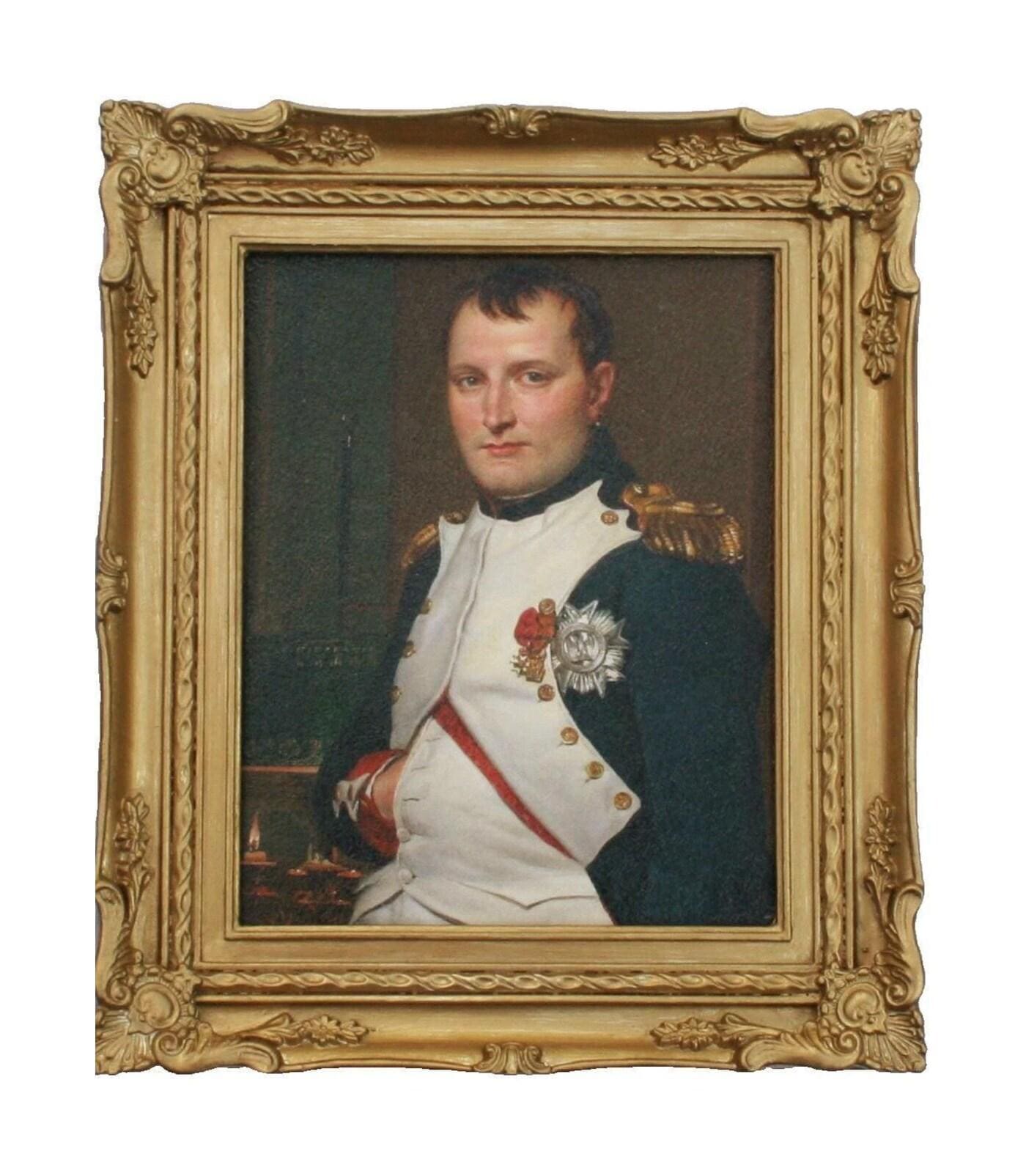 ナポレオン・ボナパルトの掃討作戦を描いた額入り絵画 - フランス軍の