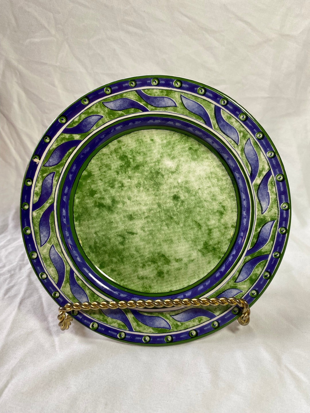 Ceramica Quadrifoglio Versailles Pattern Pier 1 Made in Italy Etsy