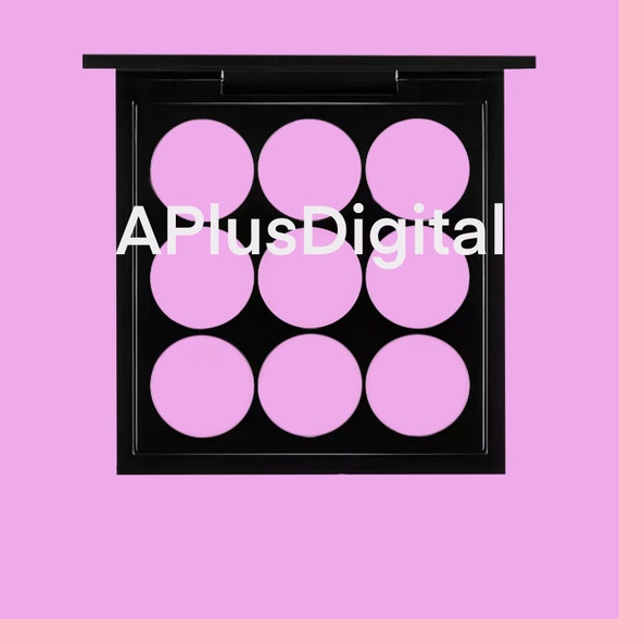 Empty Makeup Palette Tiktok Tutorial Clipart Png Etsy
