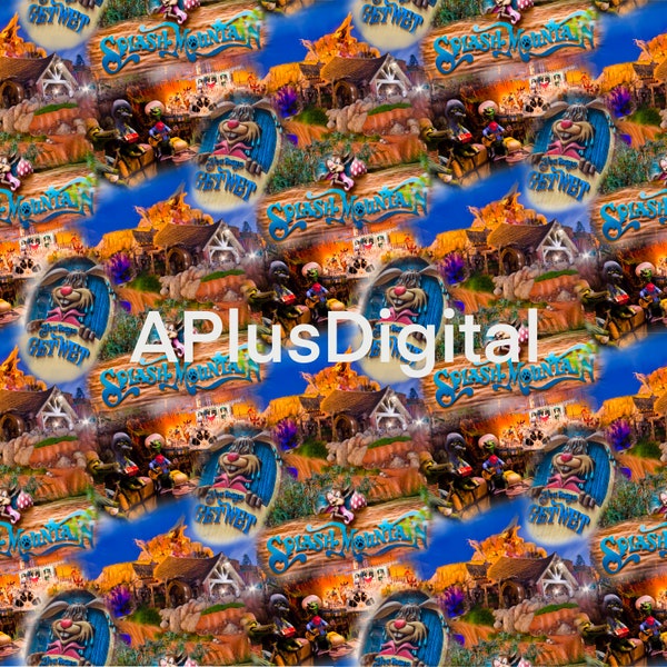 Splash Mountain Etsy