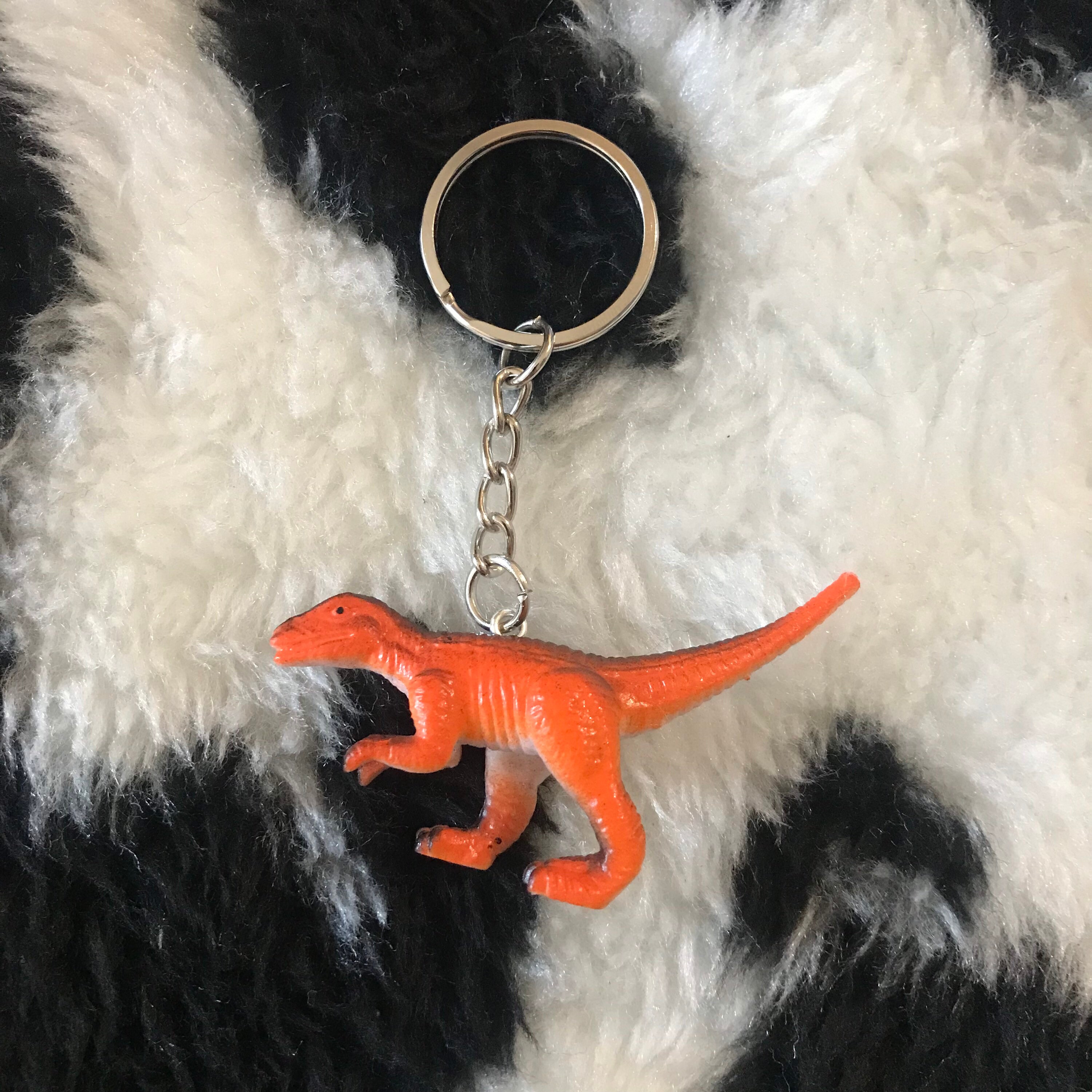 Dinosaur keychain Etsy