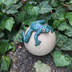 Garden ball frog frost-proof