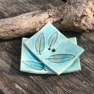 Soap dish ceramic “Naturliebe” sage