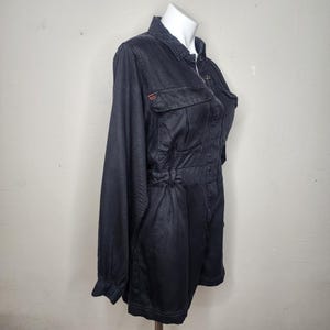 BDG Urban Outfitters Atticus Long Sleeve Coverall Romper Black Size Medium image 4