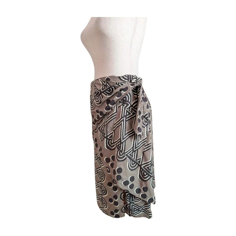 Maeve + Anthropologie Edessa Printed Faux Wrap Skirt Size 4 image 4