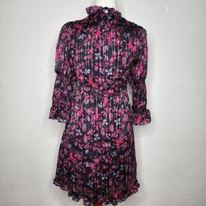 Urban Outfitters Maisy Mock Neck Floral Mini Dress Size Medium image 12