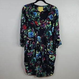 Maeve + Anthropologie Petal Palatte Floral Dress Size Small Bild 14