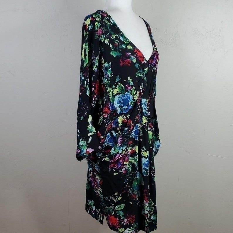 Maeve + Anthropologie Petal Palatte Floral Dress Size Small Bild 5