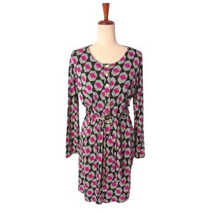 Diane Von Furstenberg Silk Wrap Dress - Etsy