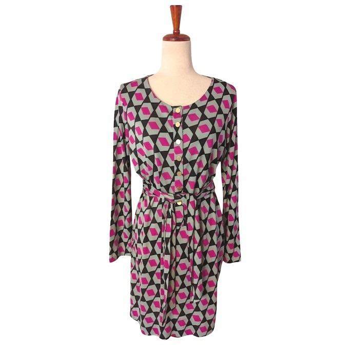 Robe Portefeuille DVF Diane Von Furstenberg - Imprimé Zèbre Et Floral - Taille 2