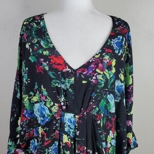 Maeve + Anthropologie Petal Palatte Floral Dress Size Small Bild 3