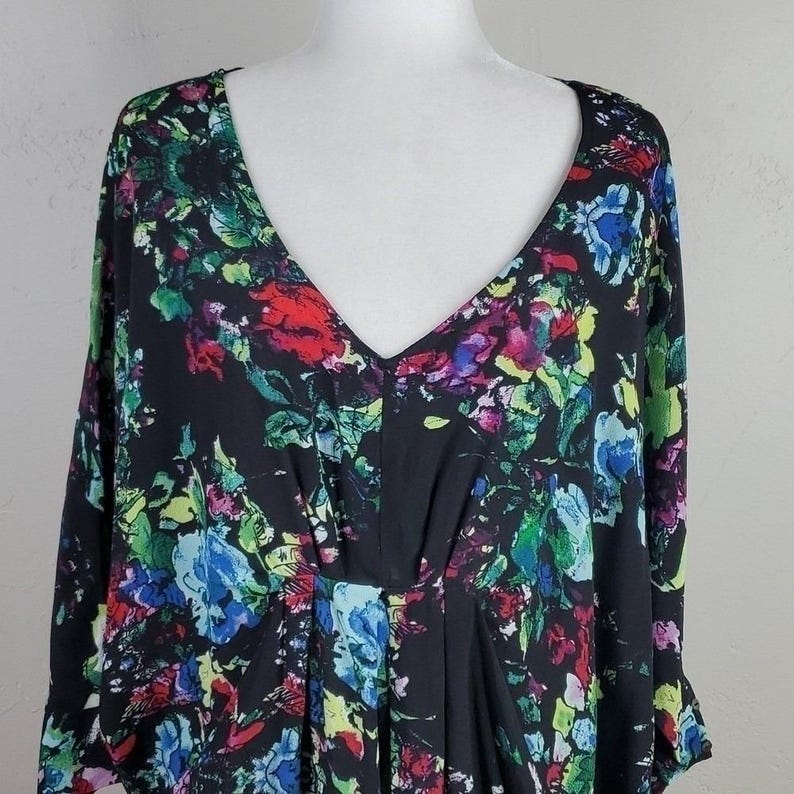 Maeve + Anthropologie Petal Palatte Floral Dress Size Small Bild 3