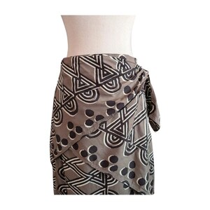 Maeve + Anthropologie Edessa Printed Faux Wrap Skirt Size 4 image 3