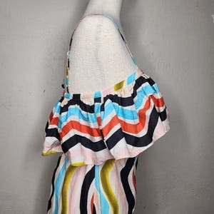 Farm Rio for Anthropologie Sleeveless Ruffle Maxi Dress Size XS afbeelding 10