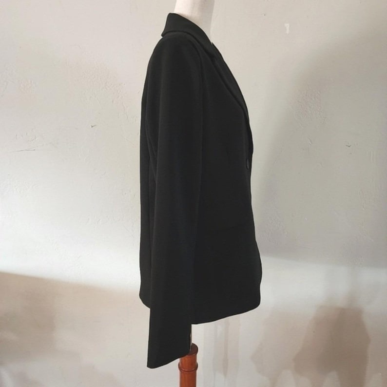 NWT Urban Outfitters Jules Suiting Blazer Black Size Medium image 4