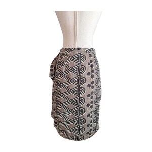 Maeve + Anthropologie Edessa Printed Faux Wrap Skirt Size 4 image 6
