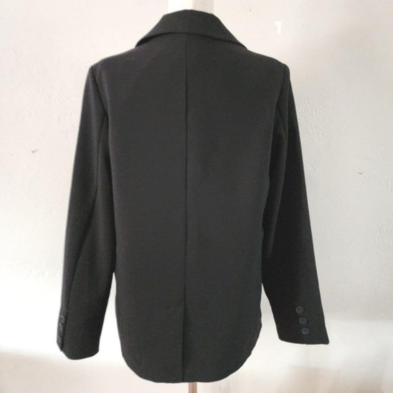 NWT Urban Outfitters Jules Suiting Blazer Black Size Medium image 2