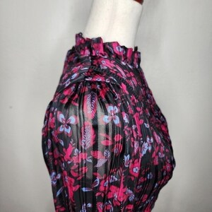 Urban Outfitters Maisy Mock Neck Floral Mini Dress Size Medium image 3