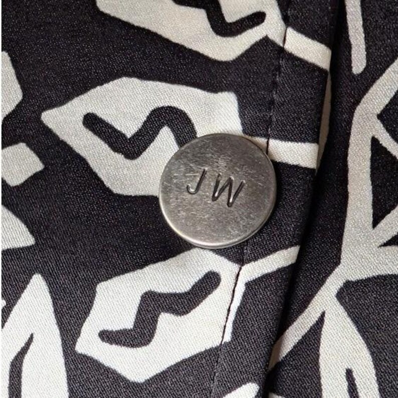 Johnny Was Workshop Luciana Black And white Celestial Bomber Jacket Size Medium 画像 5