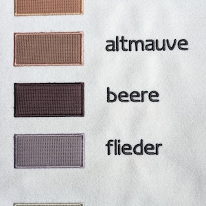 Patch/Applikation/Aufnäher/Bügelbild Schmetterling, Frühling beige, creme, karamell, mauve afbeelding 8