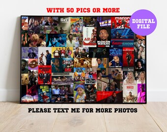 Custom Birthday Photo Collage Gift (Digital File)