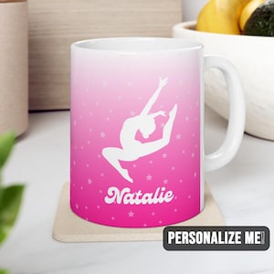 Dance Personalized Mug 11oz | Custom Name Dance Mug | Dancer Cocoa Cup | Dancer Tea Cup | Dance Gift for Daughter | Dance Custom Gift