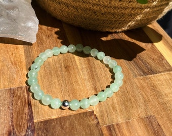 Green Aventurine - Unisex natural stone bracelet - gemstones - approx 6 mm