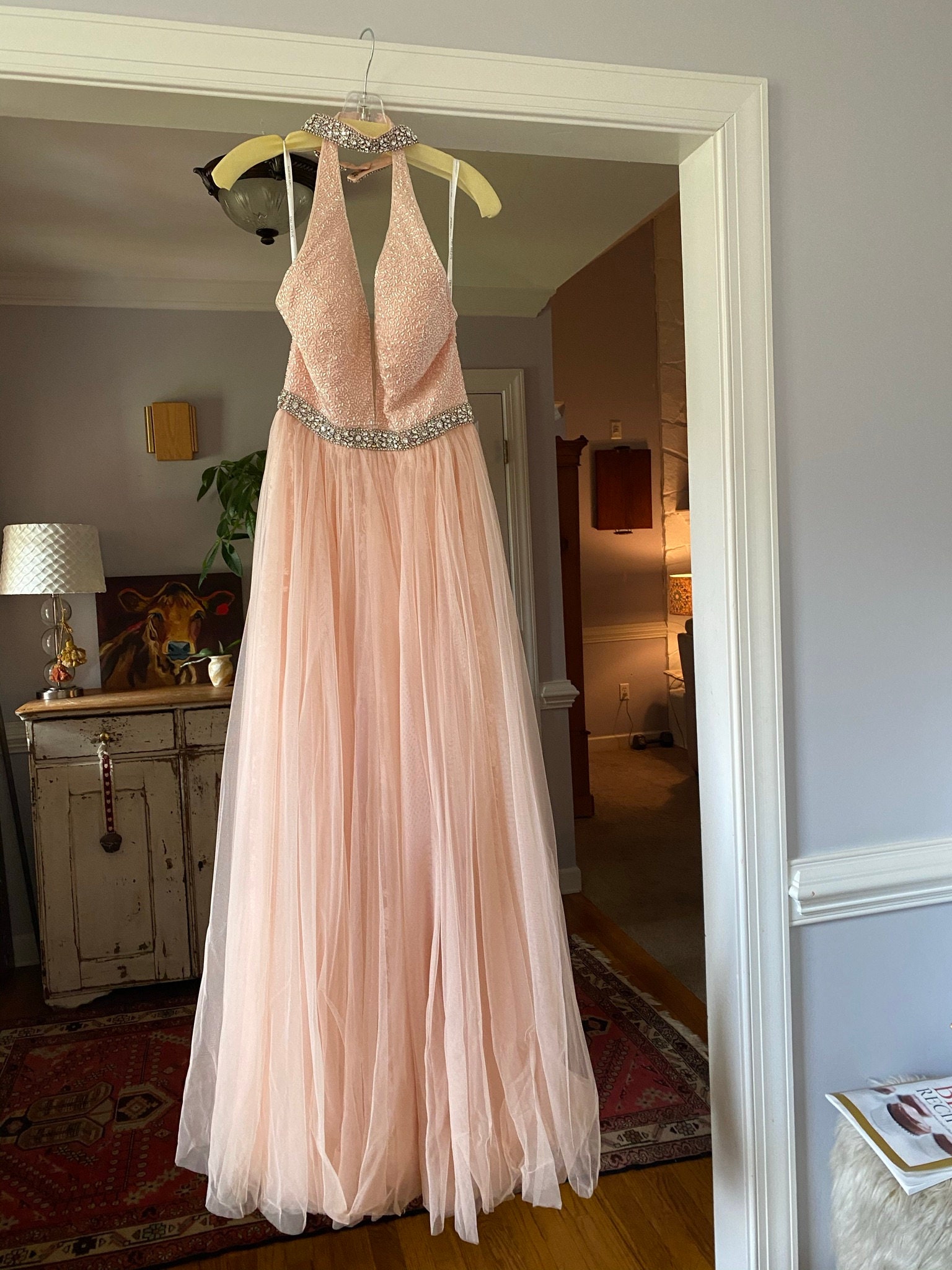 Sherri hill shop pink dress