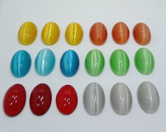 18 stuks 29 mm gemengde kleuren andara-kristallen ringsieraden