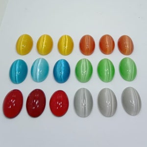 18 pcs 29 mm mix colors andara crystal ring jewelry