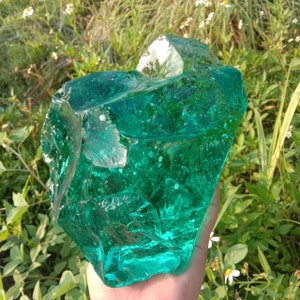 2932 grams Andara Crystal Green Tosca Bubble rough