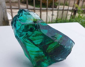 Andara Green Crystal Tosca Hair Pattern 2111 Grams Rough