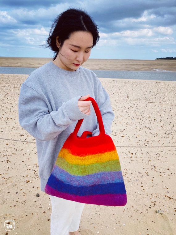 Laptop bag online wool