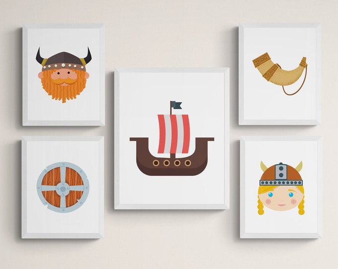 Viking Nursery Decor