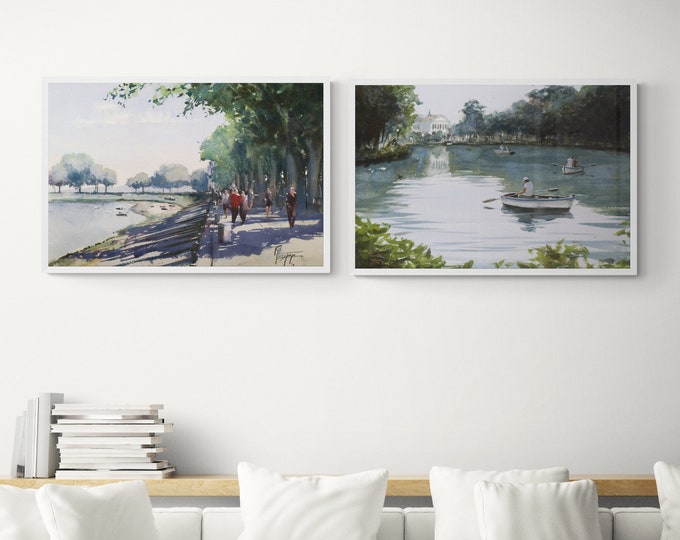 Romantic Art Print Set