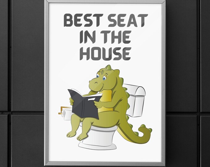 Best Seat In The House Sign