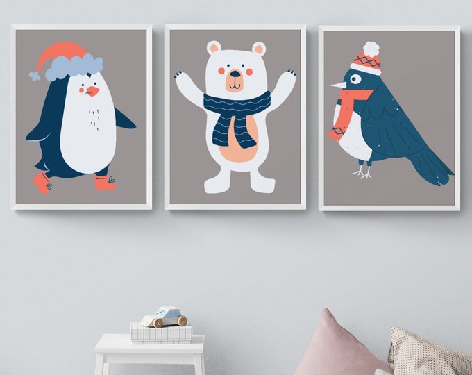 Polar Bear Nursery Printable