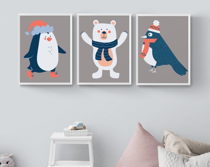 Polar Bear Nursery Printable