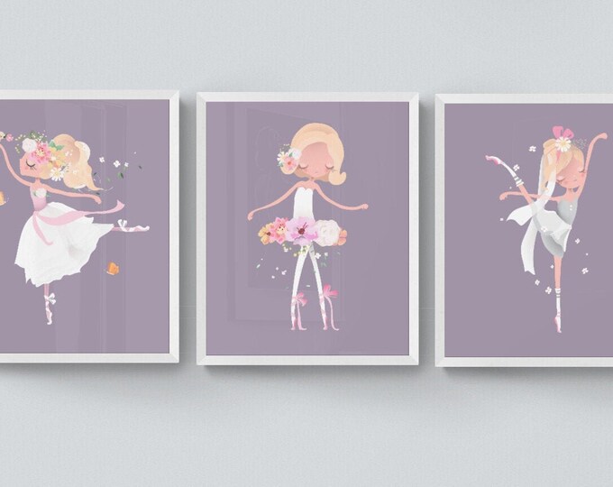 Ballet Nursery Art