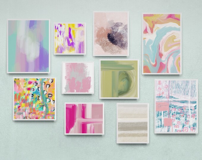 Abstract Gallery Wall Set