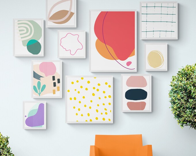 Abstract Gallery Wall Set