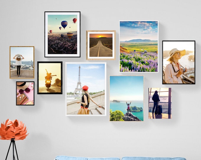 Travel Gallery Wall Set