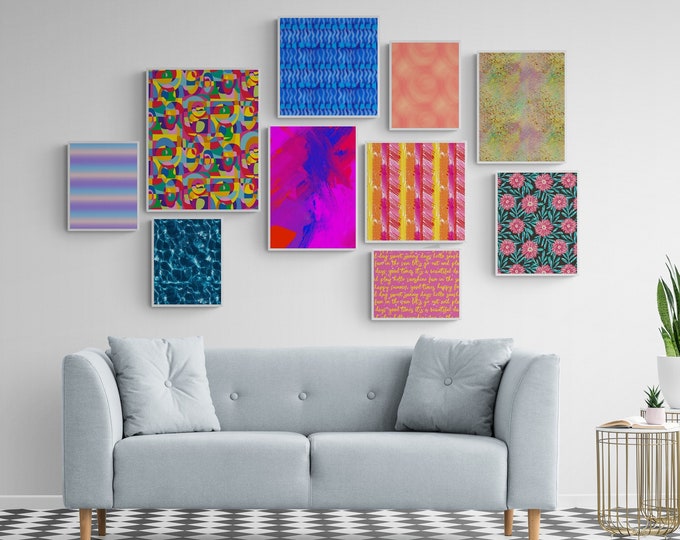 Abstract Gallery Wall Set