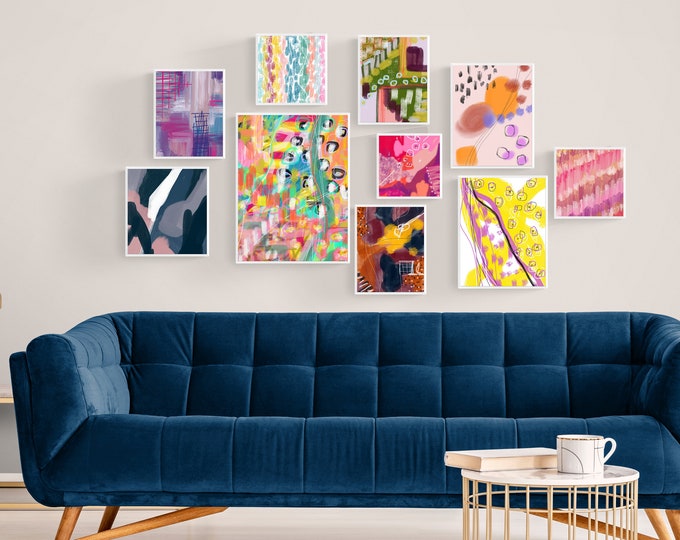 Abstract Gallery Wall Set