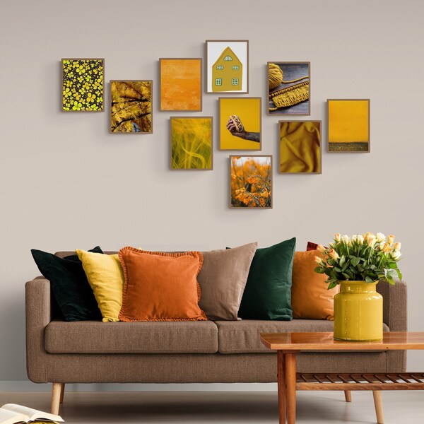 Mustard Home Decor Etsy