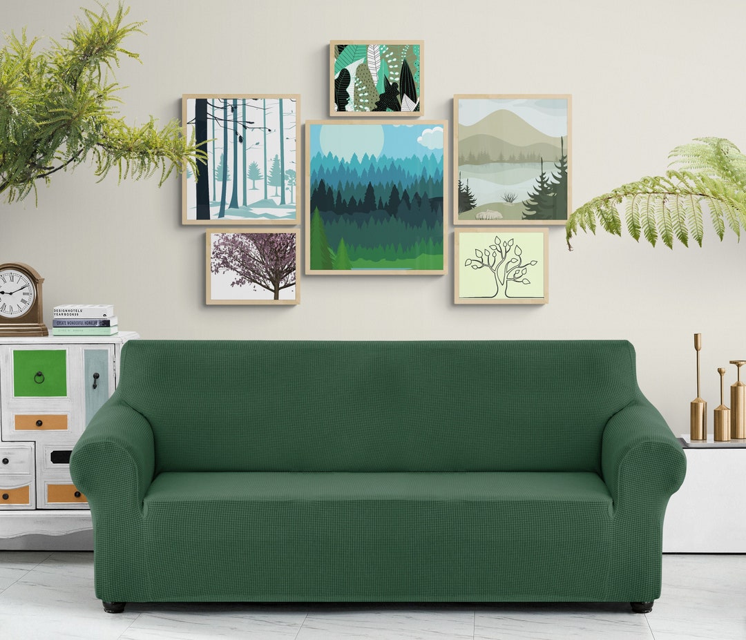 Forest Gallery Wall, Forest Print Set, Pine Forest Wall Art, Nature Art ...