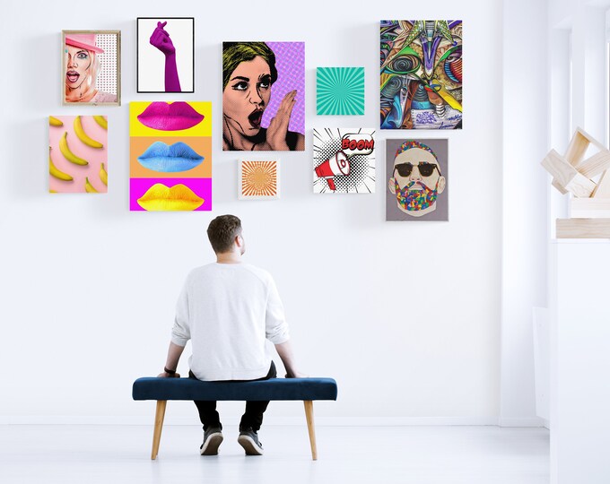 Pop Art Gallery Wall