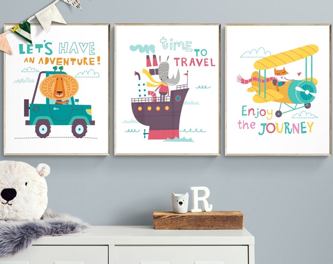 Travel Theme Nursery Decor