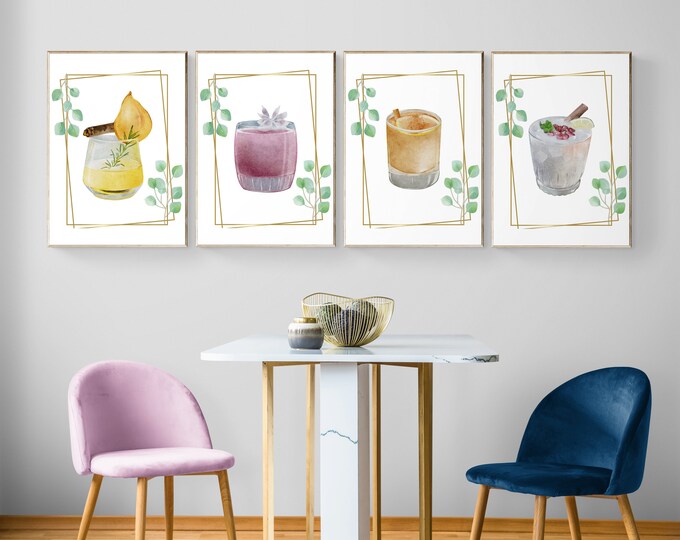 Cocktail Wall Art