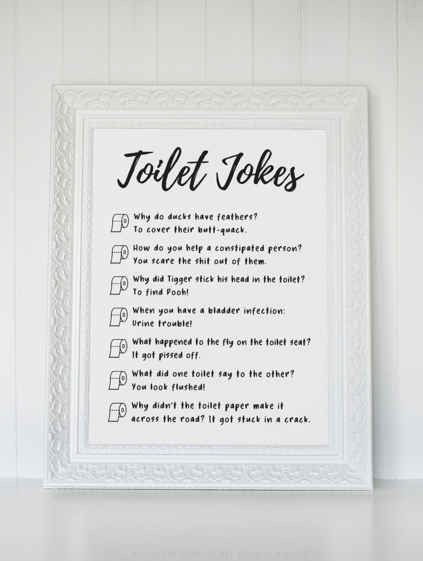 Funny Toilet Print Bathroom Wall Decor Bathroom Decor for - Etsy Funny Toilet Print Bathroom Wall Decor Bathroom Decor for - Etsy